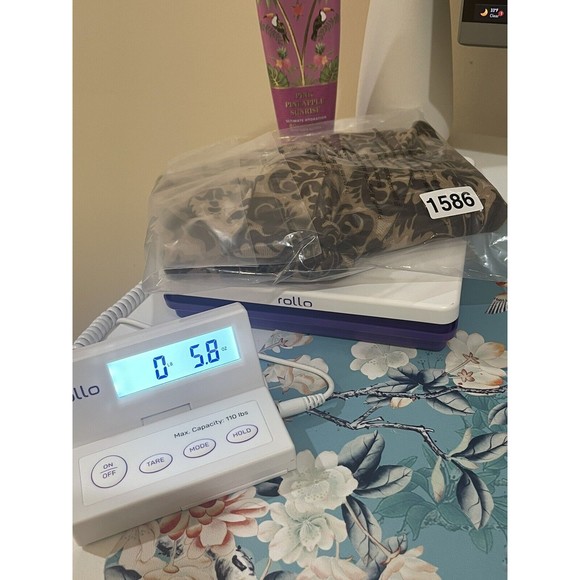 Talbots Blouse Size Large Womens Multicolor Silk Long Sleeve BROWN V Neck Tie - Picture 5 of 6